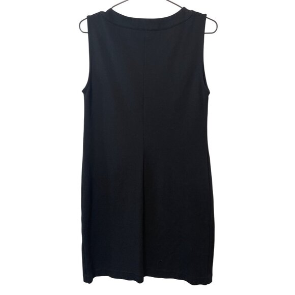 Talbots Sleeveless Black Shift Dress Petite Size Classic Party Office - Picture 2 of 3